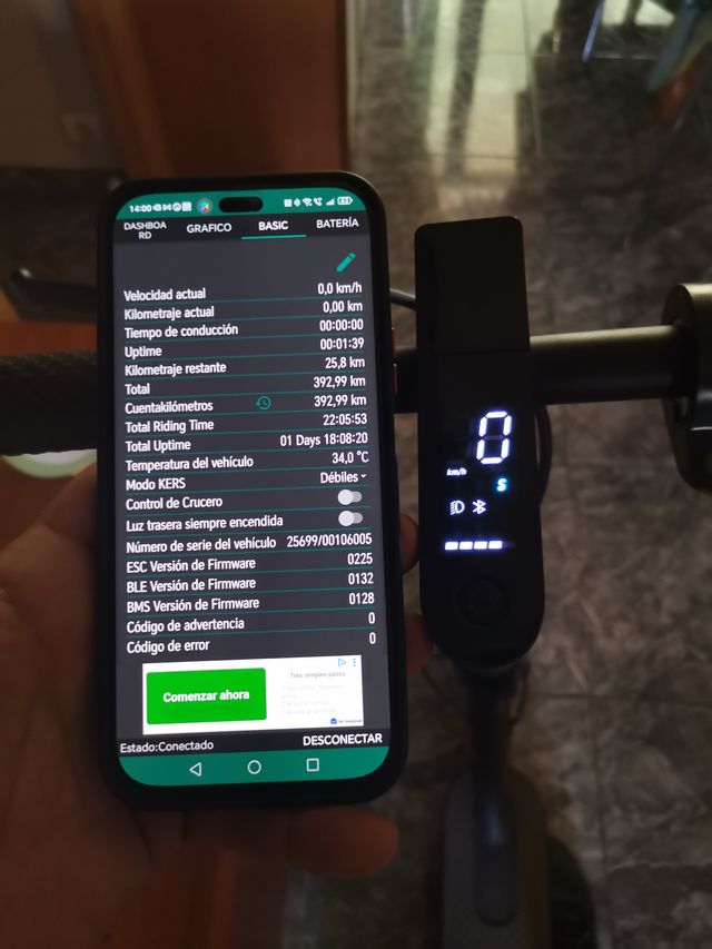 Patinete Eléctrico Xiaomi 1S