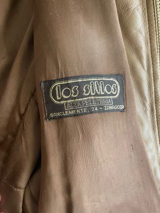 Cazadora Piel Marrón