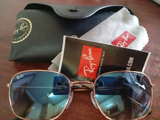 Gafas Ray-Ban Originales Azul Dorado