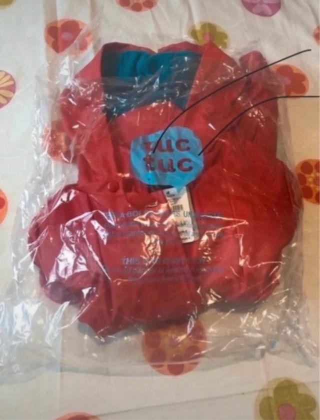 Chubasquero Tuc Tuc niña talla 4