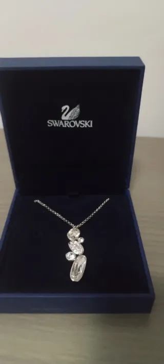 Colgante Swarovski Plata
