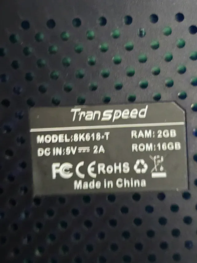 Transpeed 8K Ultra HD Android TV Box