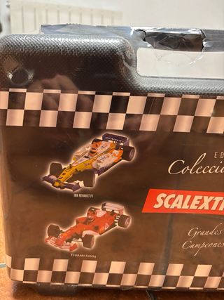 Maletín Scalextric F1 Grandes Campeones