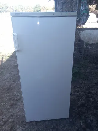 Nevera vertical blanca