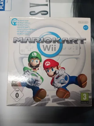 Mario Kart Wii con Volante Wii