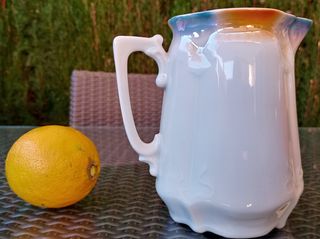 Jarra antigua vintage de 1930 porcelana victoriana