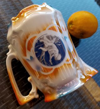 Jarra antigua vintage de 1930 porcelana victoriana