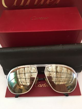 Gafas Cartier Santos aviador