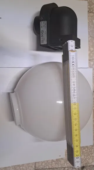 Lampada da parete globo 20cm