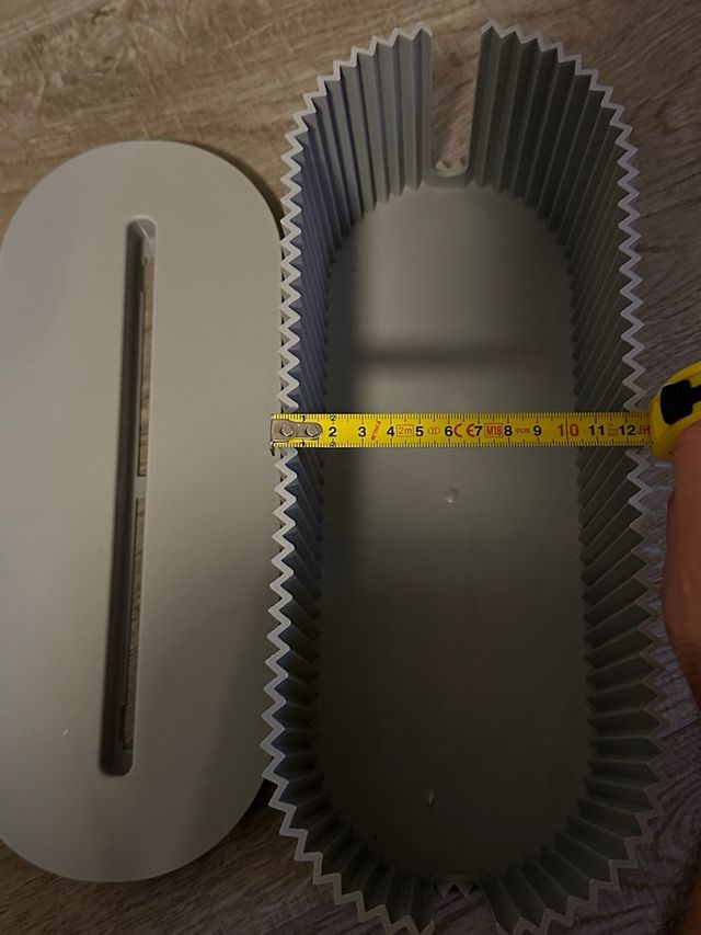 Contenitore porta ciabatta elettrica grigio