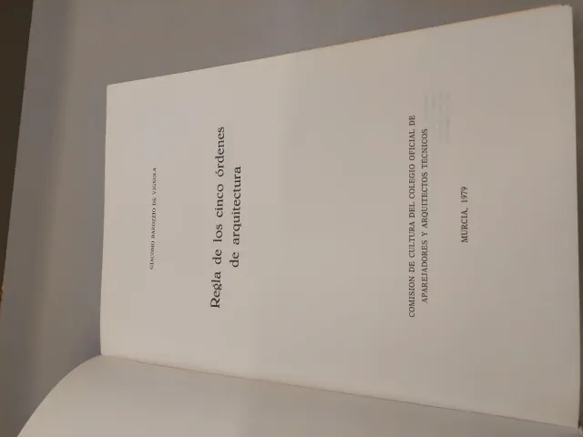 Regla de los cinco órdenes de arquitectura