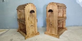 Monturero de madera para sillas de caballo