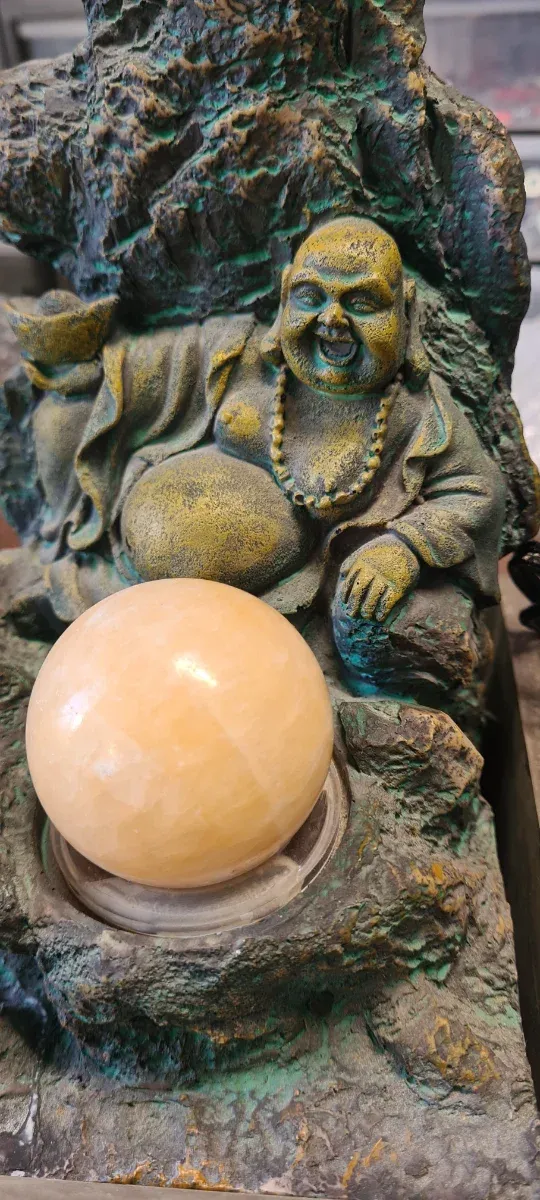 Fontana Zen Buddha con Luce