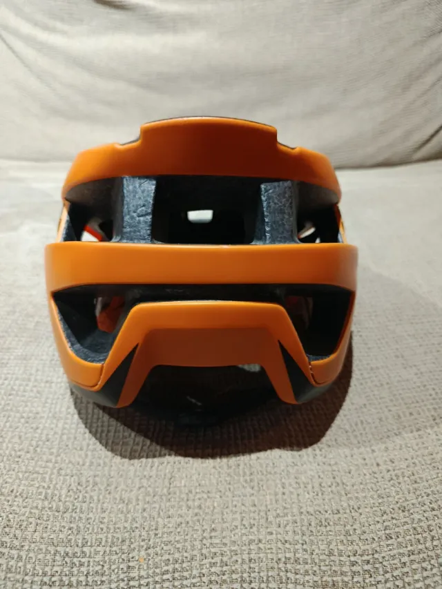 Casco MTB Fox Naranja talla 50-55