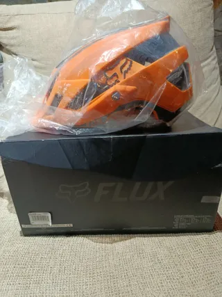 Casco MTB Fox Orange taglia 50-55