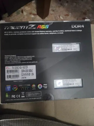 G.Skill DDR4 TridentZ RGB RAM