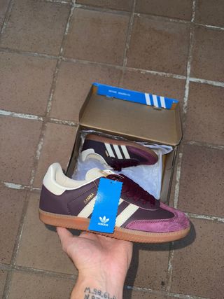Zapatillas Adidas Samba OG Burdeos Talla 39