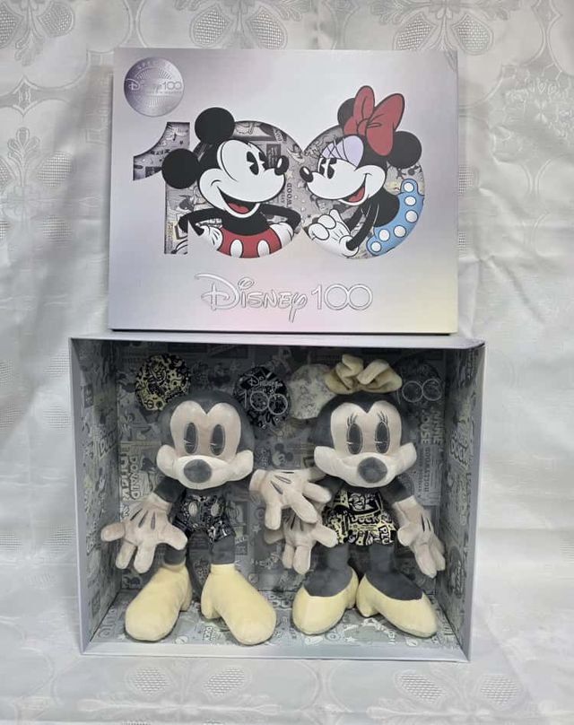 Mickey y Minnie Edición 100 Aniversario B/N