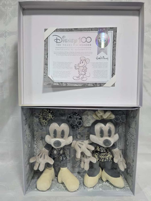Mickey y Minnie Edición 100 Aniversario B/N