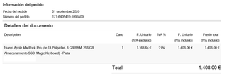 MacBook Pro 13 8GB RAM 256GB