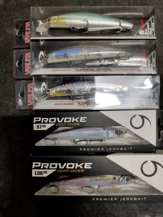Señuelos de pesca Varuna y Provoke