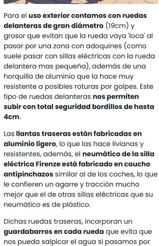 Silla Eléctrica Plegable