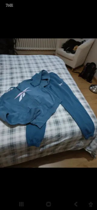 Chándal Reebok Talla XS Azul