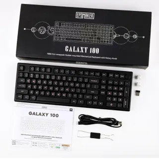Teclado Epomaker Galaxy 100 Negro