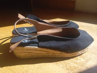 Alpargatas Castañer Negras Talla 38