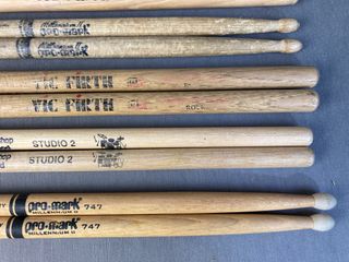 Lote baquetas de batería Vic Firth, Pro-Mark etc..