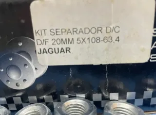 Separadores de Rueda 5x108 20mm Jaguar