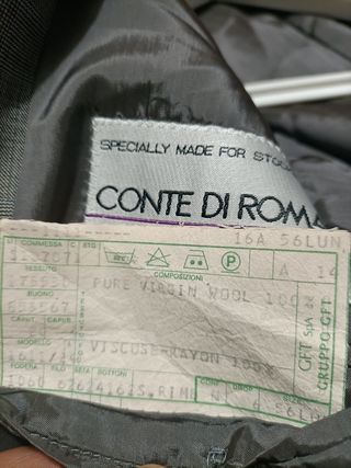 Americana Loro Piana Hombre Talla 56 Gris