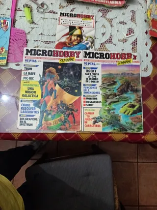 3 revistas microhobby 