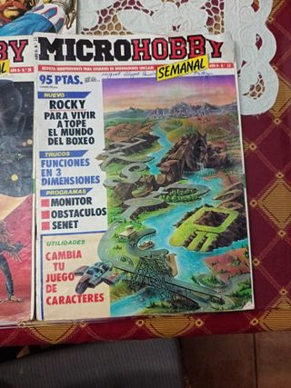 3 revistas microhobby 
