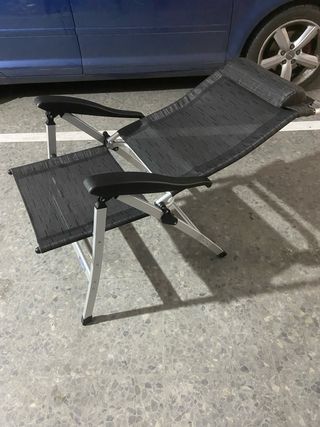 Silla plegable Midlan negra