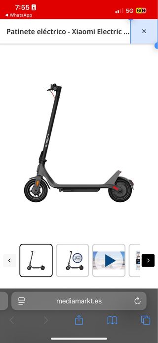 Patinete Xiaomi 4 Lite 2nd Gen