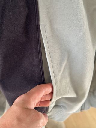 Chaqueta Adidas Vintage 90s Gris Negra