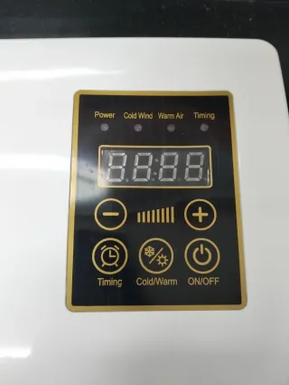 Calefactor ADM amb comandament a distància