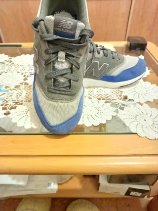 New Balance Playeras Azul/Gris