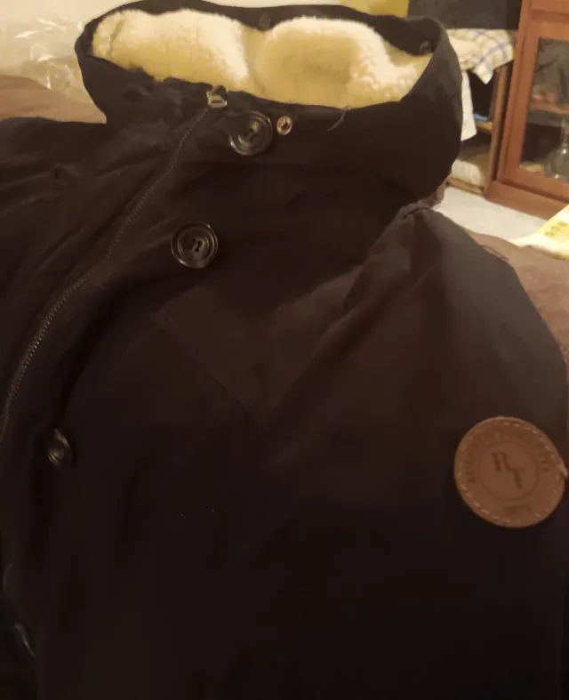 Abrigo Roberto Torretta Negro Mujer