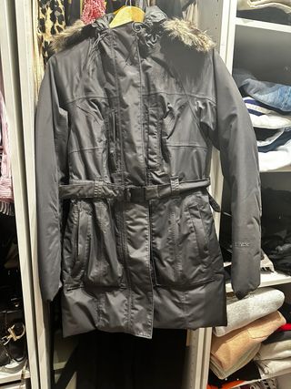 Parka The North Face Hyvent Mujer Gris/Negro