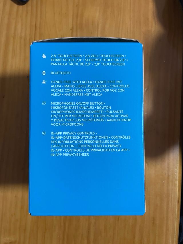 Amazon Echo Spot blu