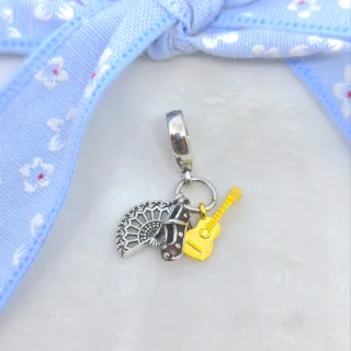 CHARM FLAMENCO TRIPLE COLGANTE