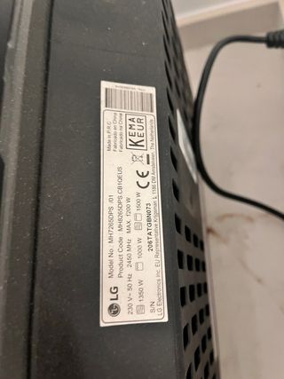 Microondas+ Grill LG Smart Inverter gran capacidad