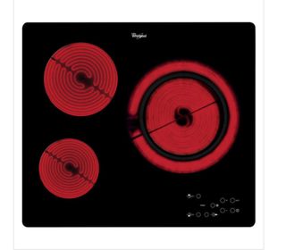 Placa Vitrocerámica Whirlpool 3 fuegos