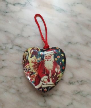 Set 2 decorazioni x albero di Natale