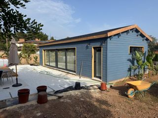 Casa de madera prefabricada