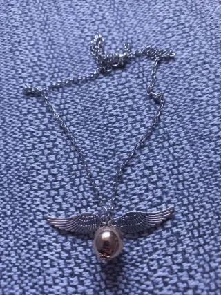Colgante Harry Potter Dorado y Plateado