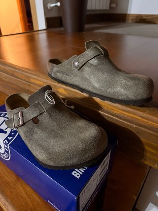 Birkenstock Boston BS Talla 39 Marrón