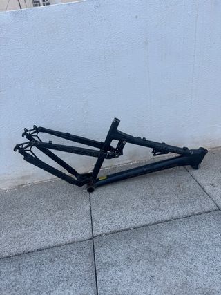 Telaio MTB Freeride nero